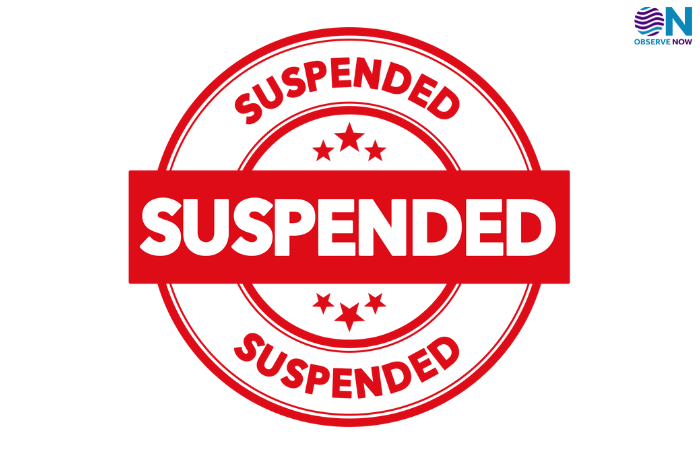 Suspended