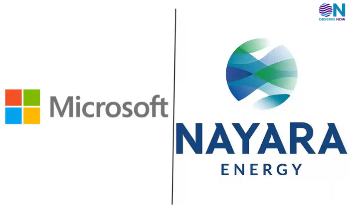 Nayara Energy and microsoft