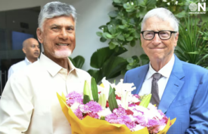 Bill Gates, N Chandrababu Naidu