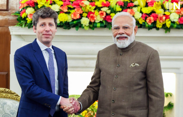 PM Modi Meets OpenAI CEO Sam Altman